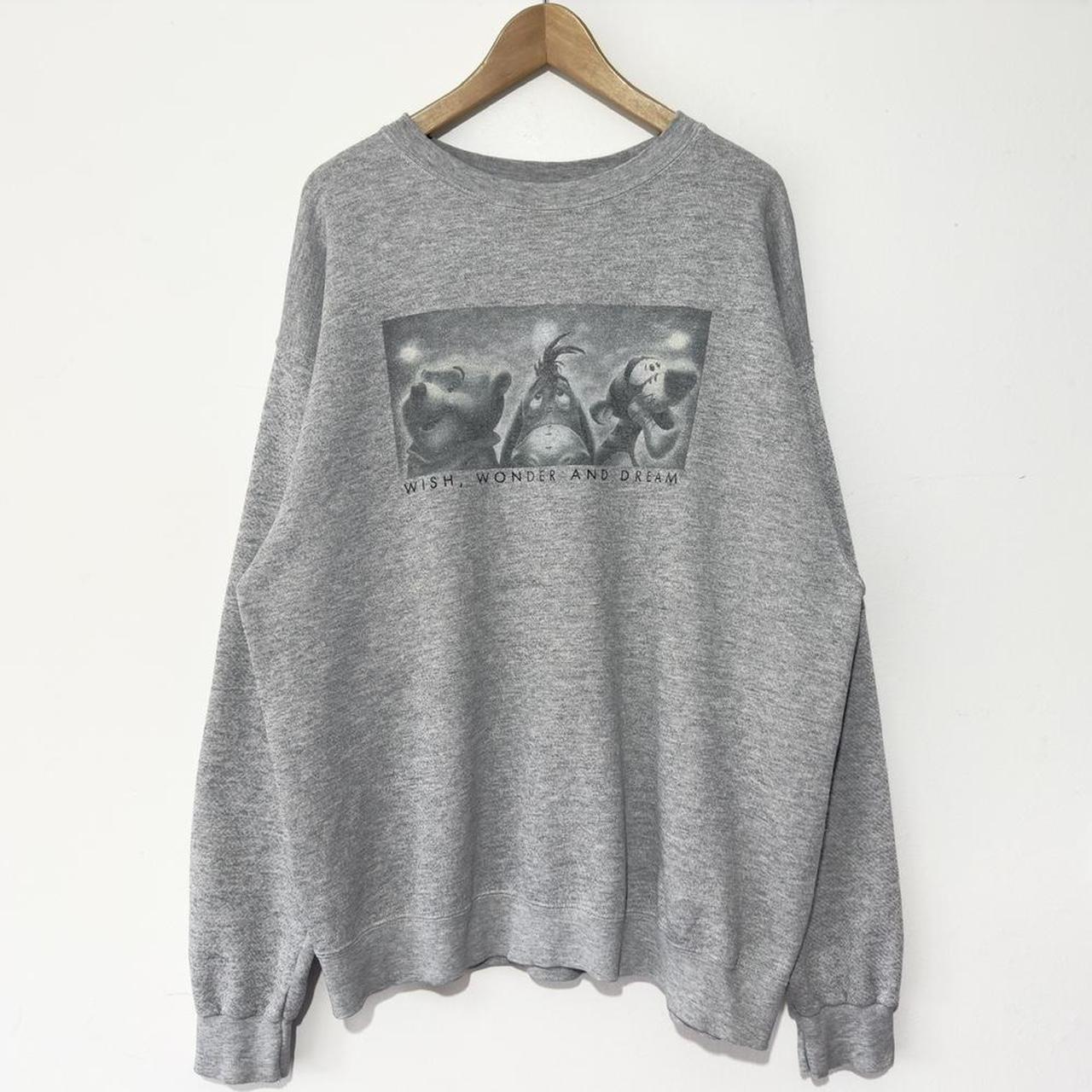 Vintage Pooh & Friends Wish, Wonder and Dream 00s Sweatshirt (XL)