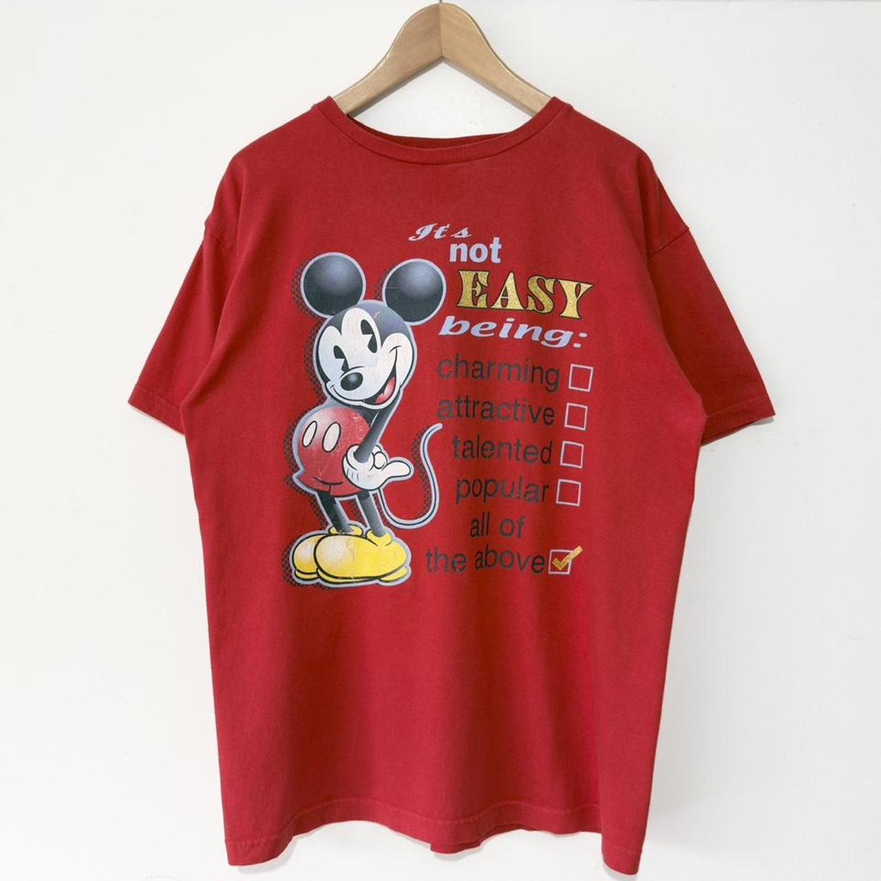 Vintage Mickey Mouse All of the Above T Shirt (L)
