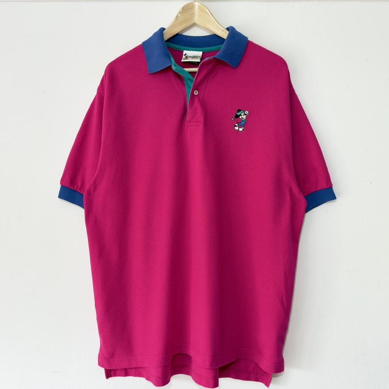 Vintage Mickey Mouse Golf Walt Disney World 00s Polo Shirt (XL)