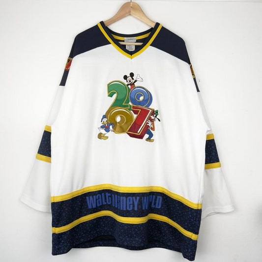Walt Disney World 2007 Ice Hockey Sports Jersey (XL)