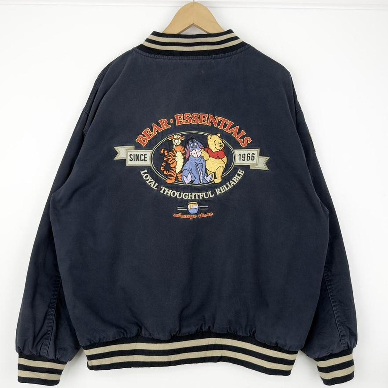 Vintage Winnie the Pooh & Friends Embroidered 00s Varsity Jacket (L)