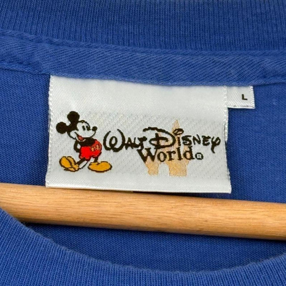 Disney The Three Caballeros Gran Fiesta Tour Epcot Blue 2007 T Shirt (L)