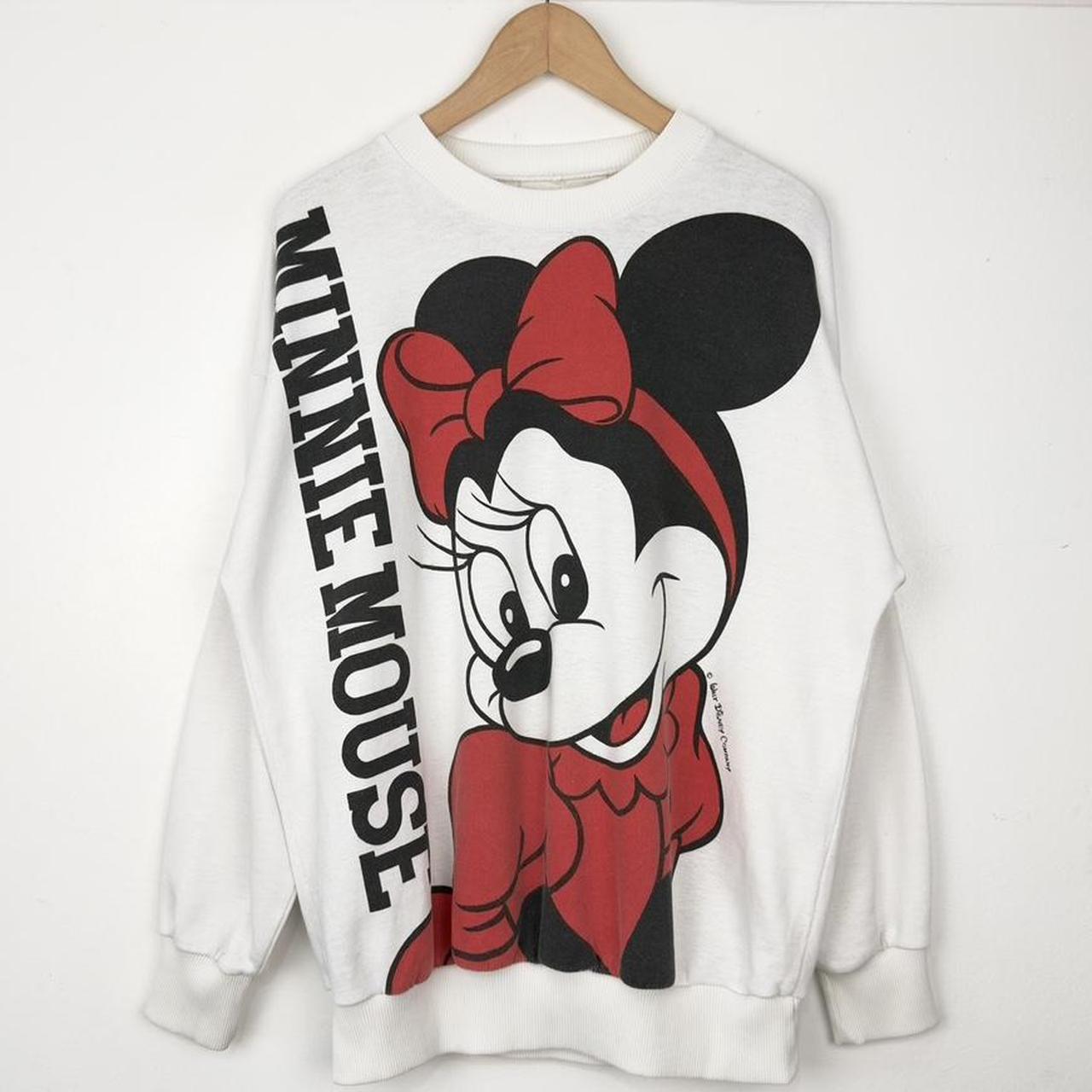 Vintage Minnie Mouse Front & Back 90s Sweatshirt (L)