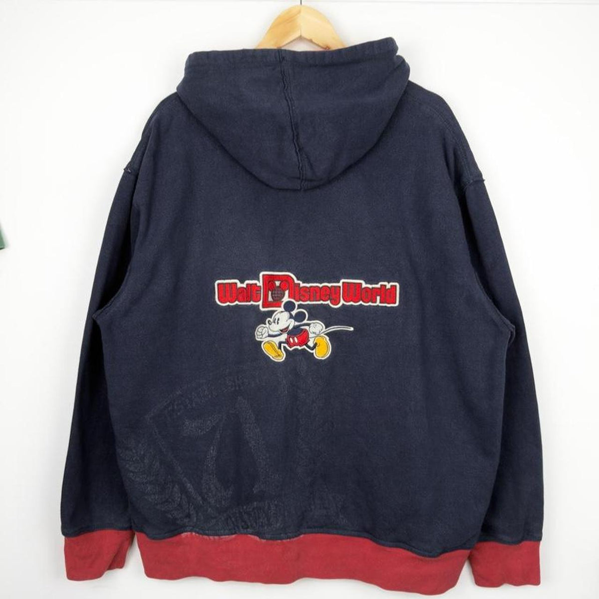 Walt Disney World 71 Embroidered Navy Hoodie (XL)