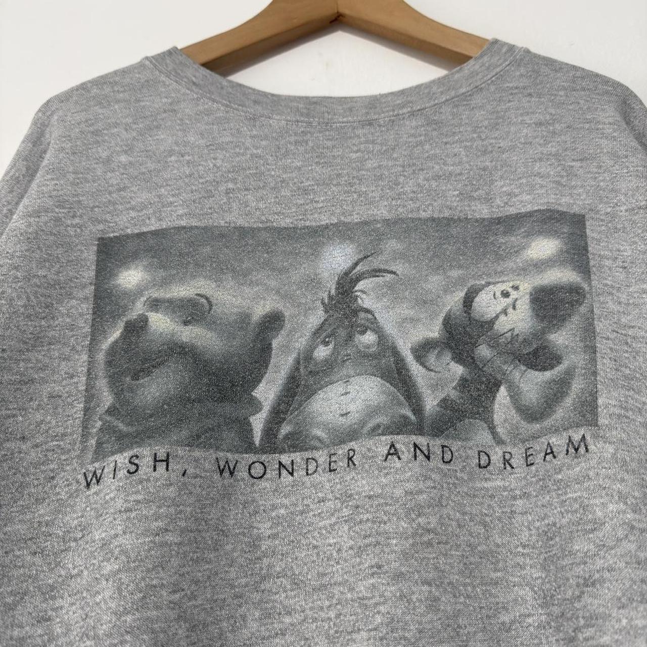 Vintage Pooh & Friends Wish, Wonder and Dream 00s Sweatshirt (XL)