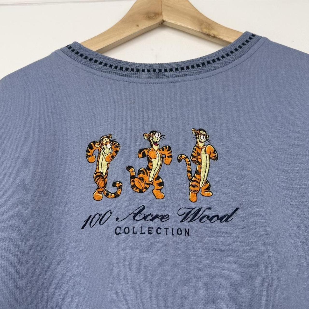 Vintage 90s Tigger 100 Acre Wood Collection Embroidered Sweatshirt (XL)