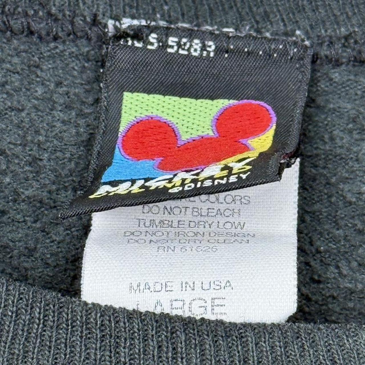 Vintage 90s Mickey Mouse California Black Sweatshirt (M)