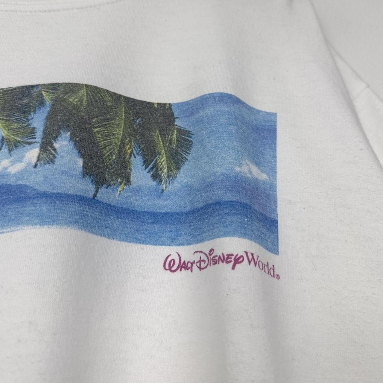 Vintage 00s Minnie Mouse Walt Disney World Paradise Found White T Shirt (XL)
