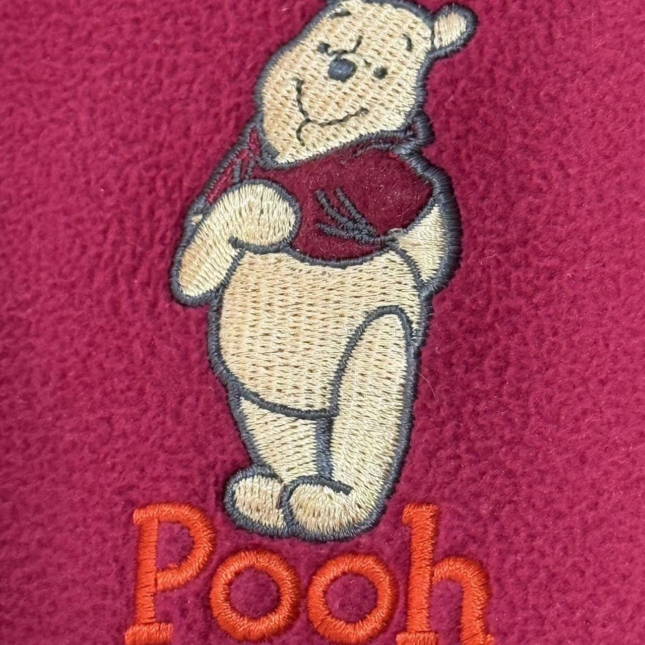 Vintage Pooh 00s Fleece Quarter Zip (L)