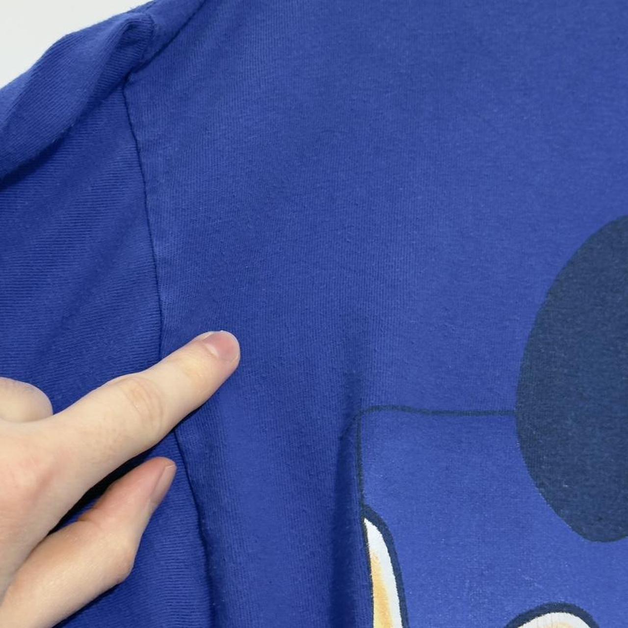 Vintage Mickey Mouse Face 90s T Shirt (L)