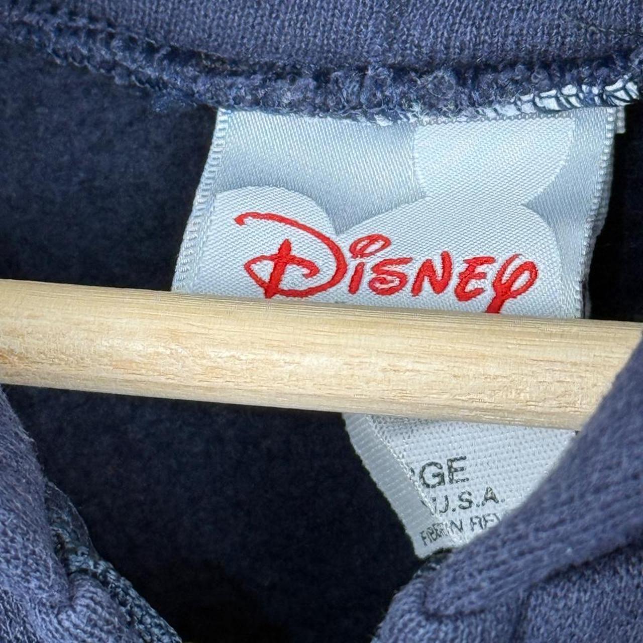 Vintage 00s Mickey The Main Mouse Disney Store Navy Blue Hoodie (L)