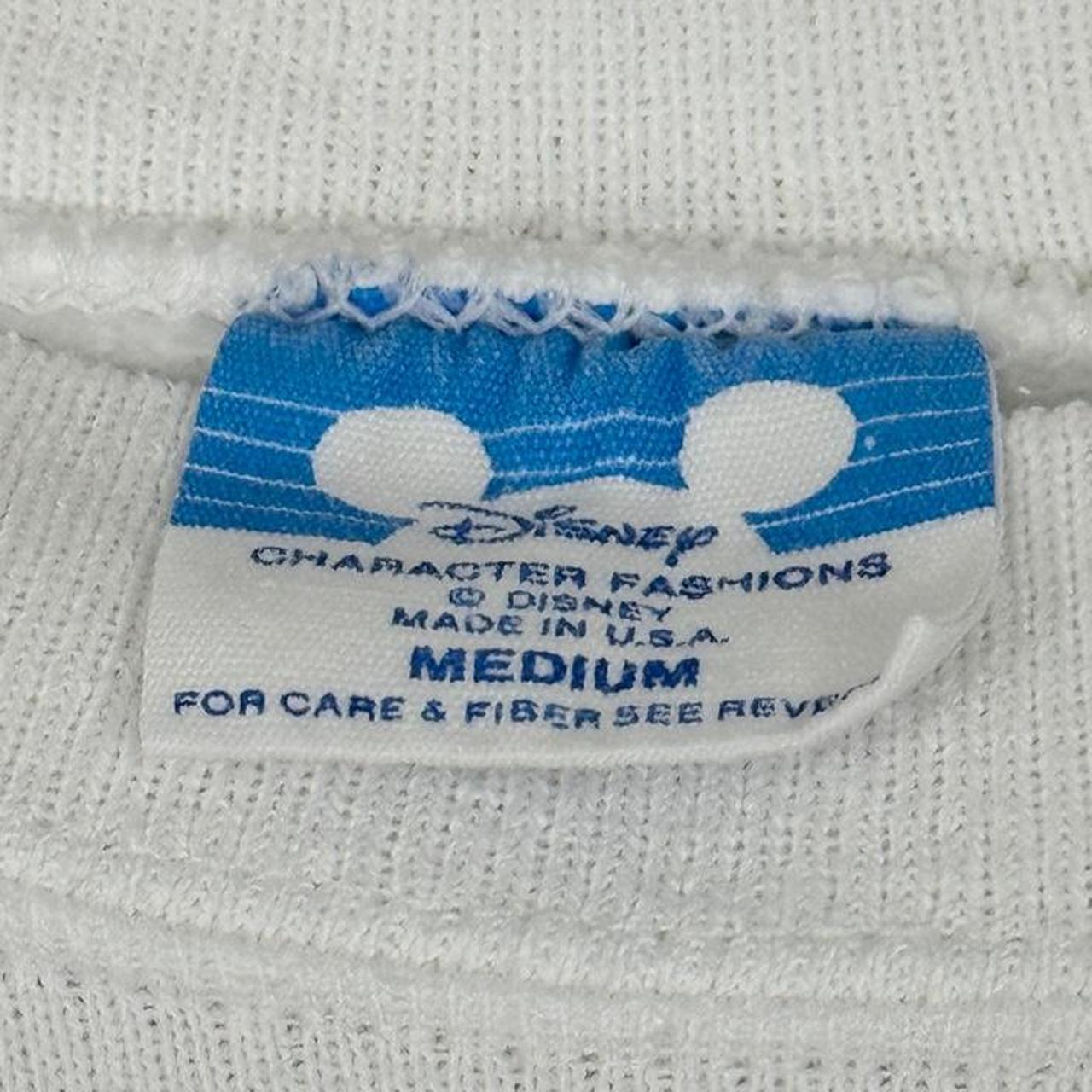 Vintage 90s Mickey Mouse Classic Disney White Sweatshirt (S)