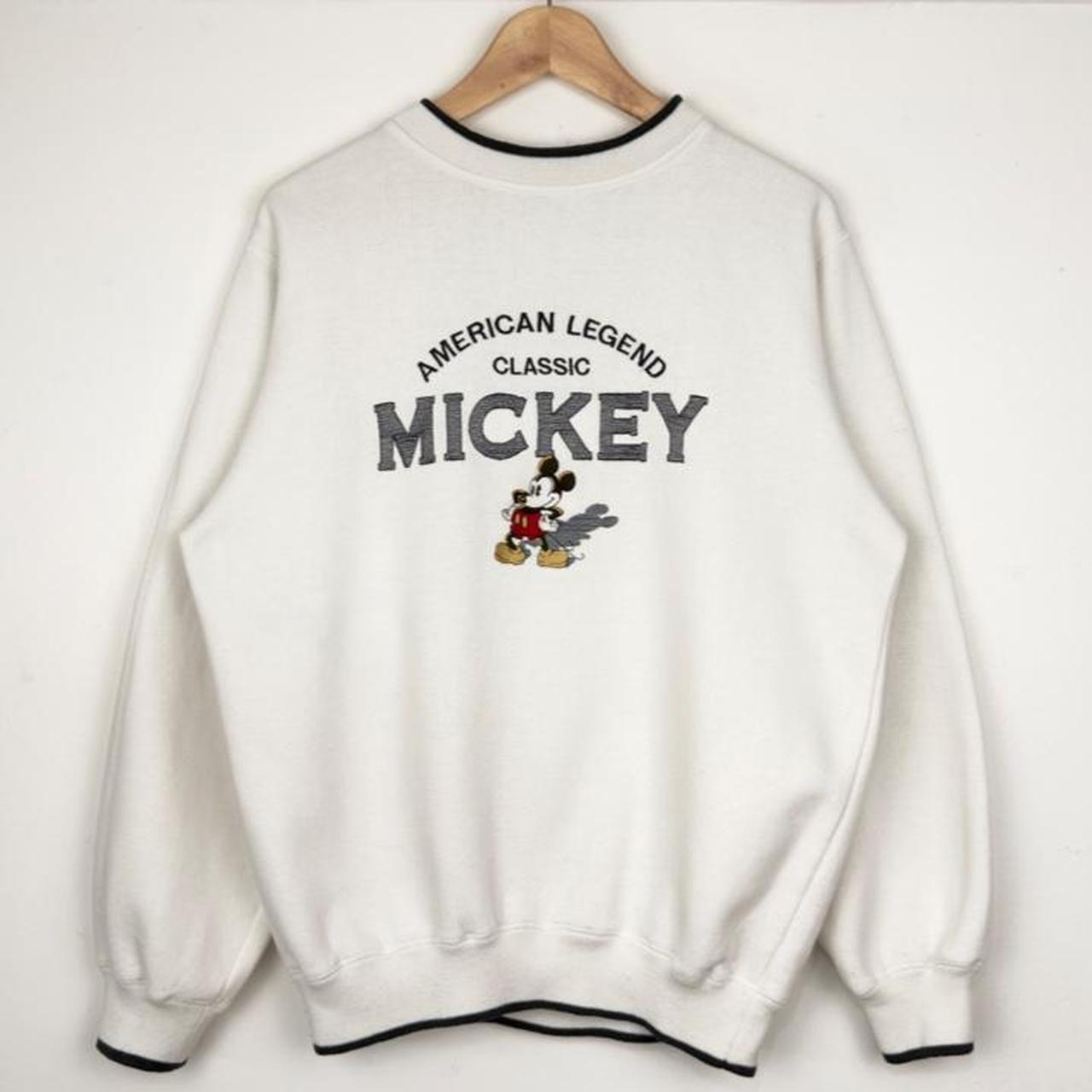 Vintage 90s Mickey American Legend Embroidered Sweatshirt (M/L)