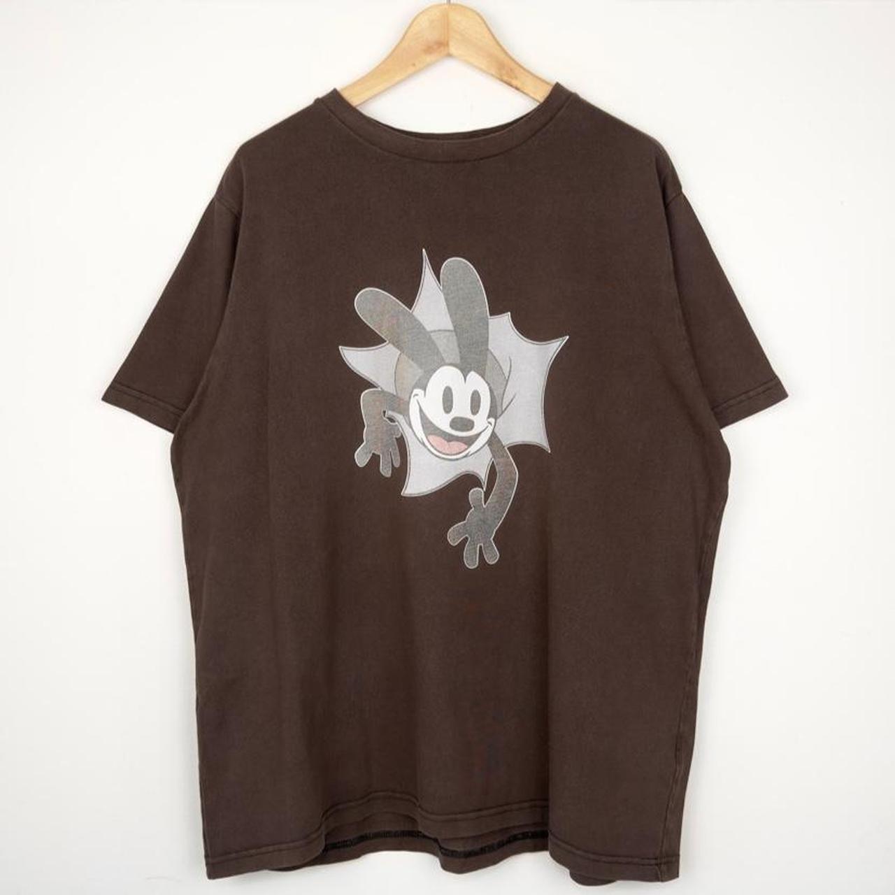 Disney Oswald the Lucky Rabbit Brown T Shirt (XXL)