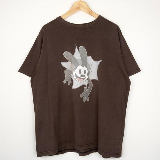 Disney Oswald the Lucky Rabbit Brown T Shirt (XXL)