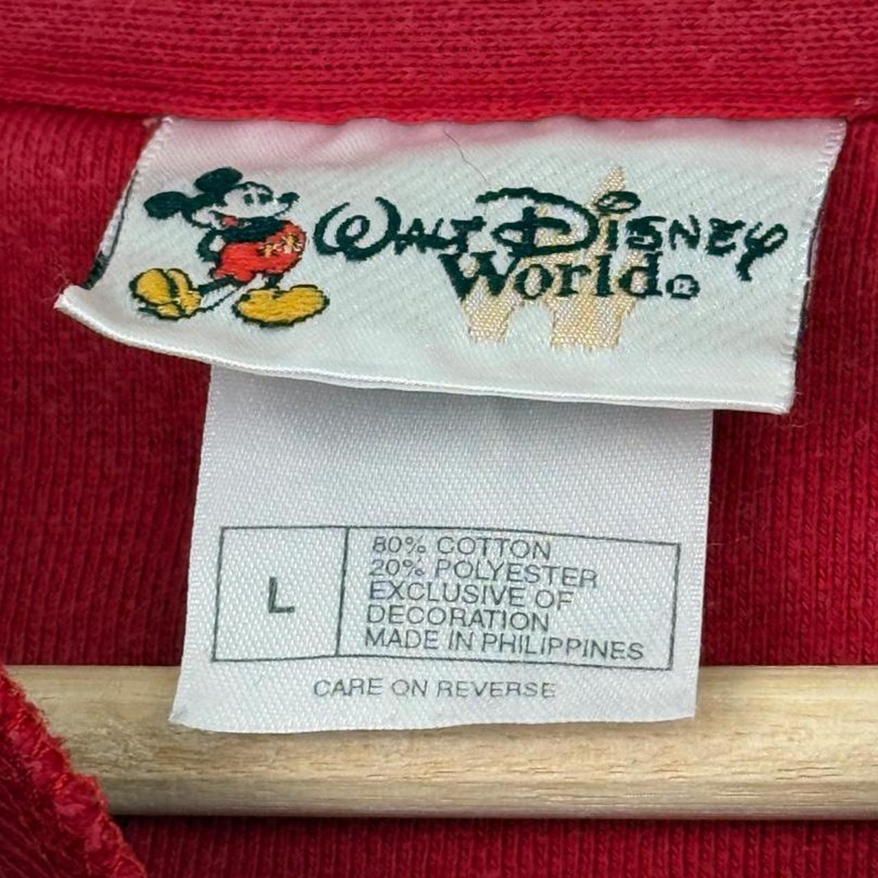 Vintage 00s Walt Disney World Embroidered Grey Quarter Zip (XL)