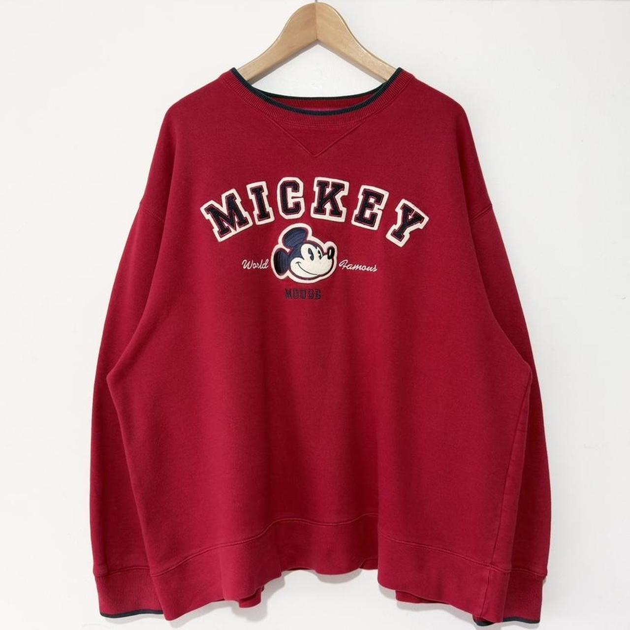 Vintage Mickey Spell Out Disneyland 00s Sweatshirt (XL)