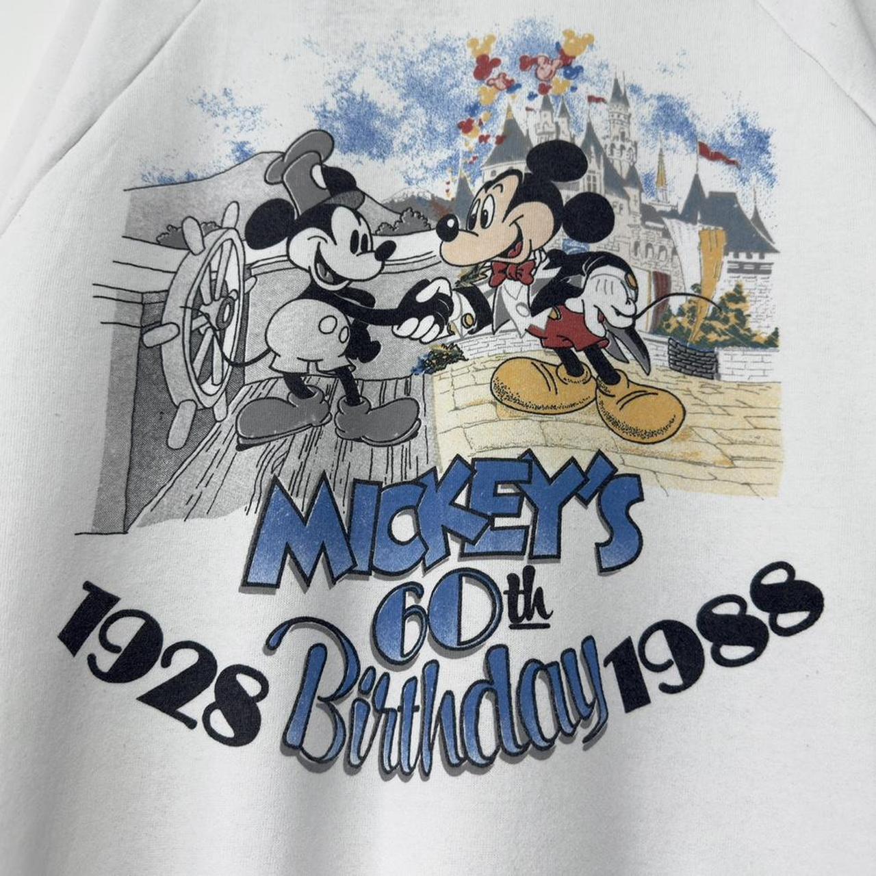 Vintage Mickey's 60th Birthday 1988 Sweatshirt (M)