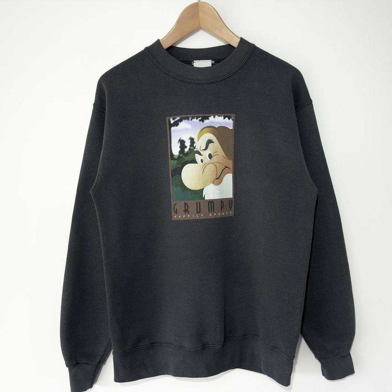 Vintage Disney Happily Grumpy 00s Sweatshirt (S)