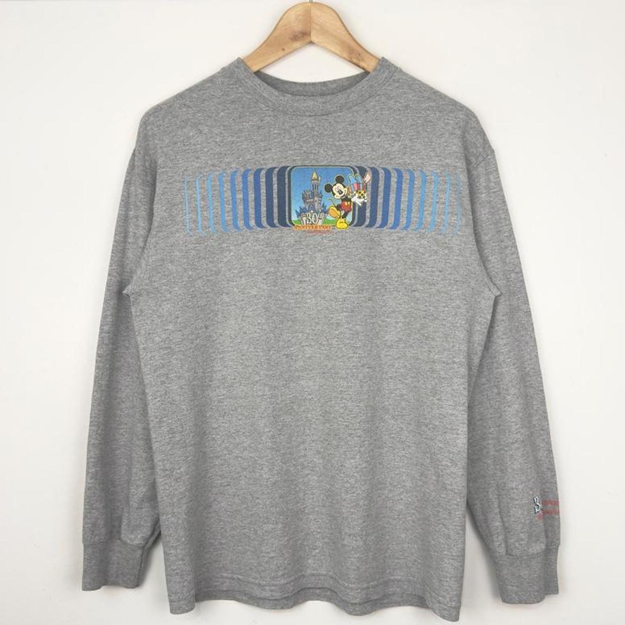 Vintage 2001 Walt Disney World 30th Anniversary Grey Long Sleeve (M)