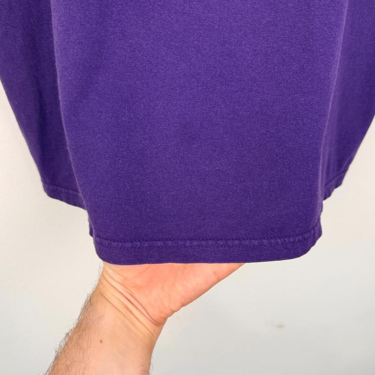 Vintage 00s Tinker Bell Mood Change Disney World Purple T Shirt (M)