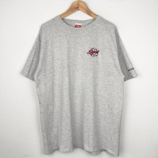 Vintage 90s Epcot Walt Disney World Embroidered Grey T Shirt (L)