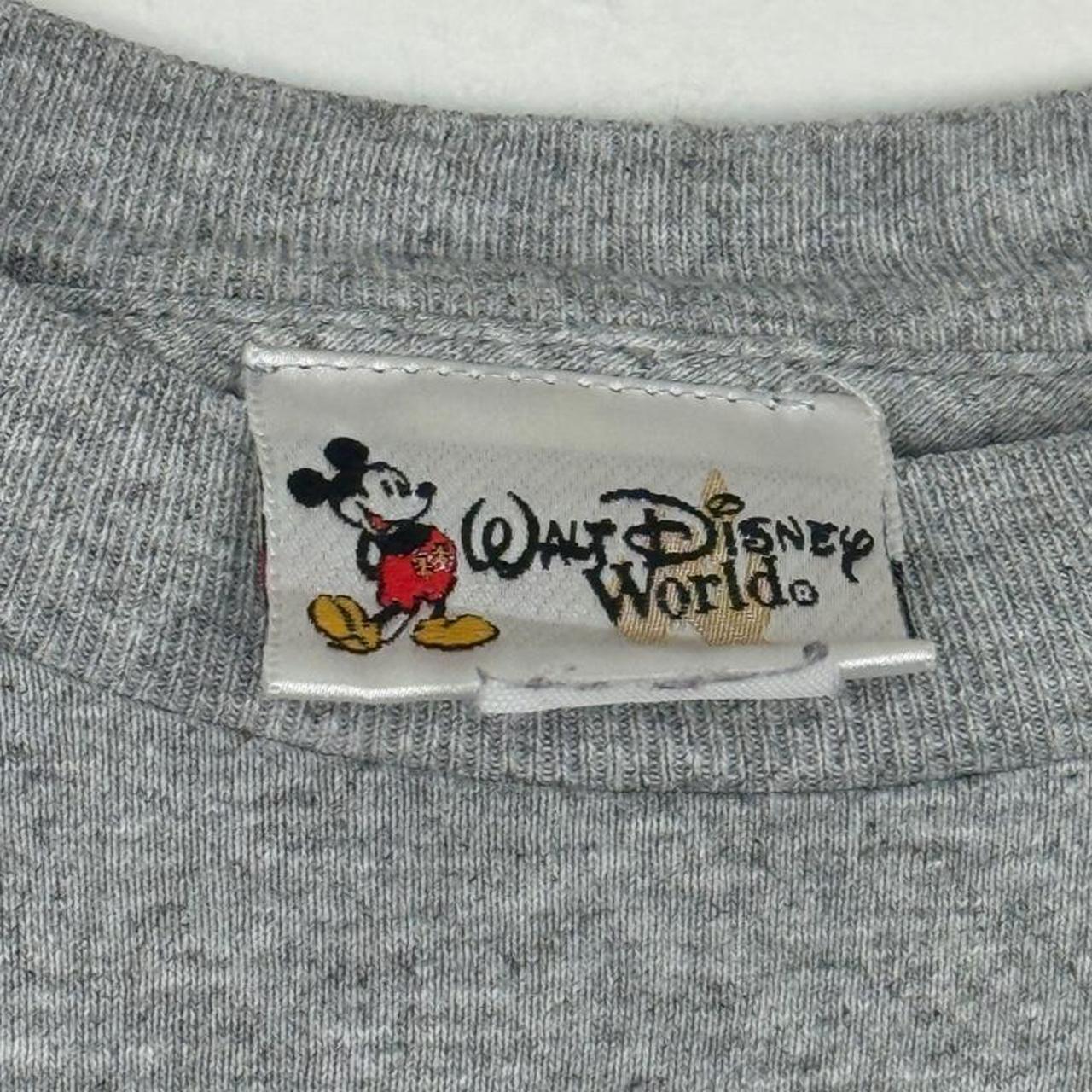 Vintage 2001 Walt Disney World 30th Anniversary Grey Long Sleeve (M)