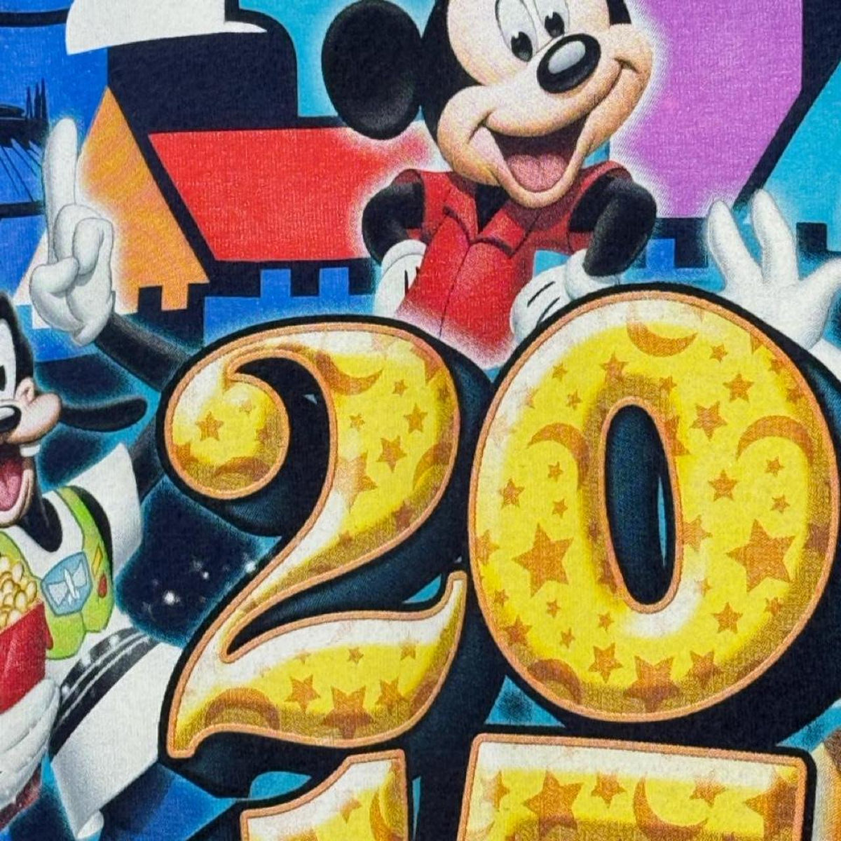 Disneyland Resort 2015 Navy Blue T Shirt (S)