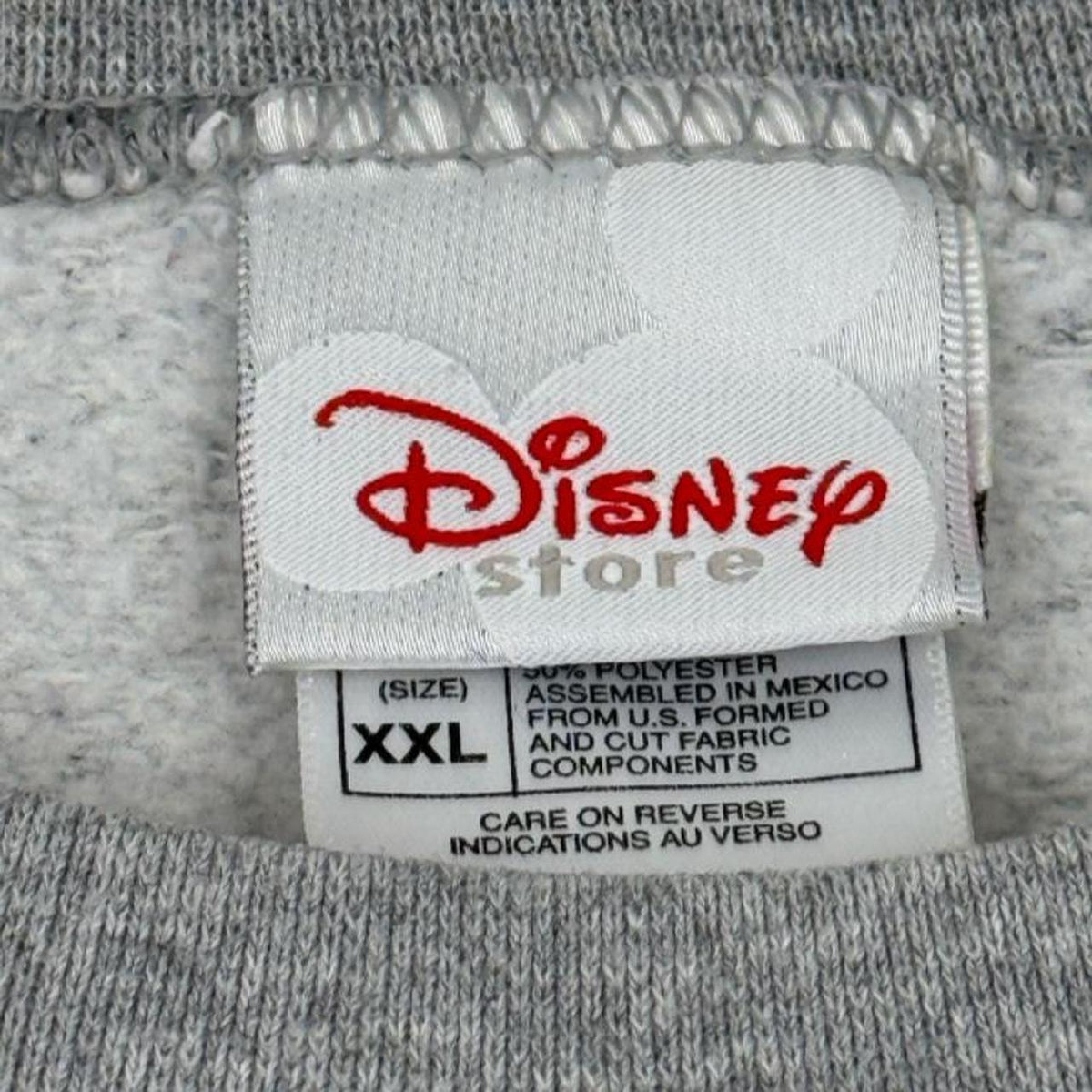 Vintage 00s Tigger Disney Store Grey Sweatshirt (XL/XXL)