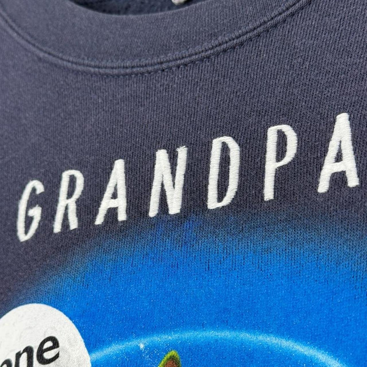 Vintage 00s Tigger Grandpa Golf Disney Navy Blue Sweatshirt (XL)