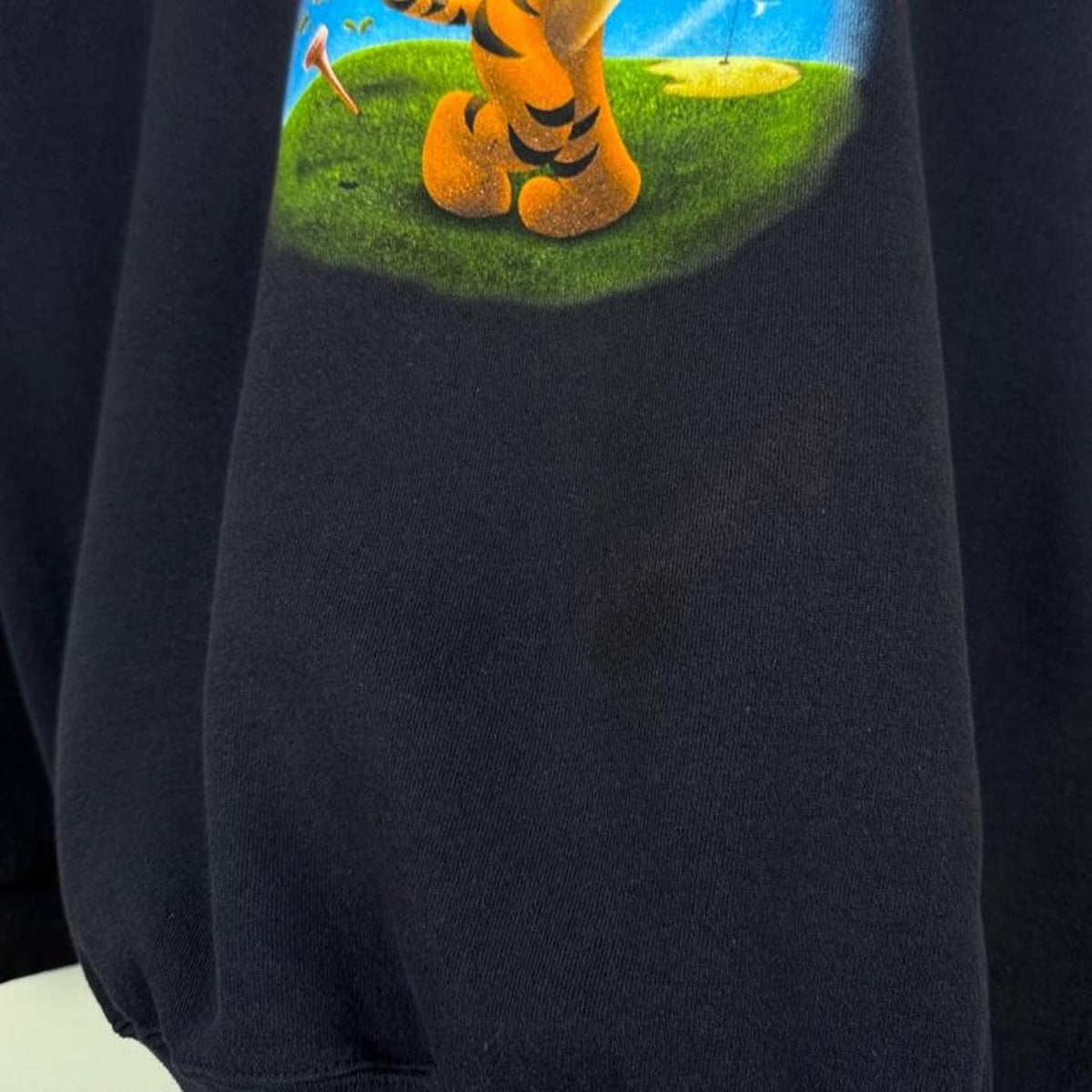 Vintage 00s Tigger Grandpa Golf Disney Navy Blue Sweatshirt (XL)