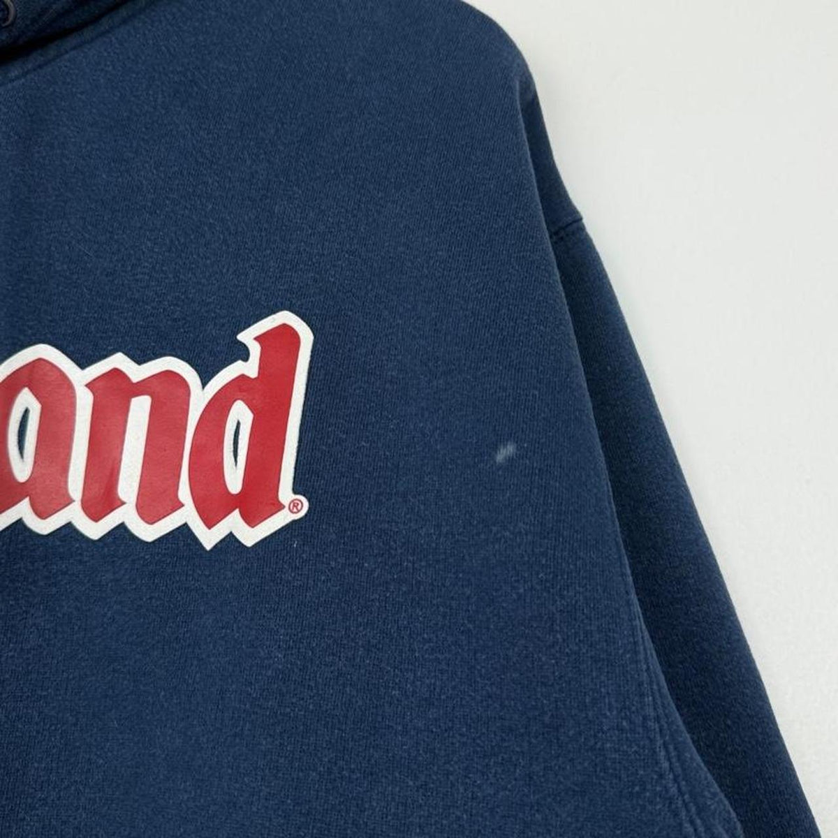 Vintage 00s Disneyland Zip Up Navy Hoodie (M)