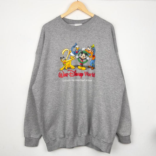 Vintage 2000 Walt Disney World Grey Sweatshirt (XXXL)
