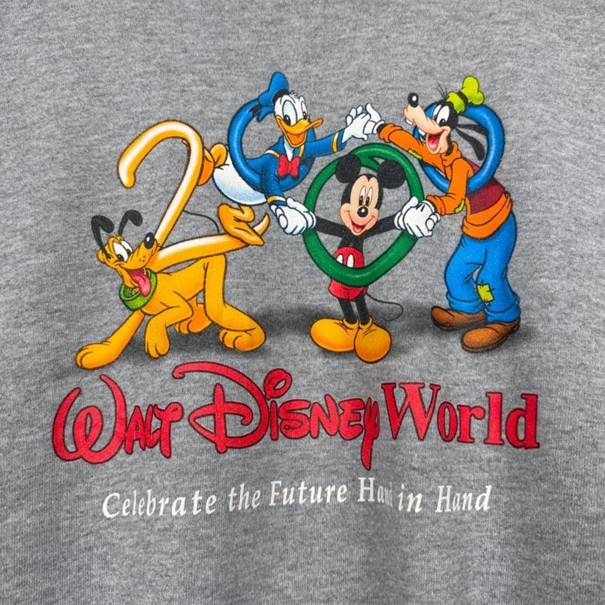 Vintage 2000 Walt Disney World Grey Sweatshirt (XXXL)