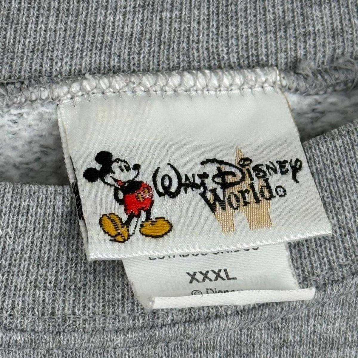 Vintage 2000 Walt Disney World Grey Sweatshirt (XXXL)