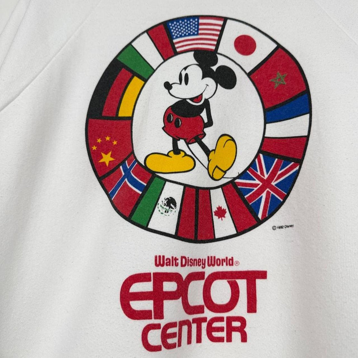 Vintage 90s Epcot Walt Disney World White Sweatshirt (S)