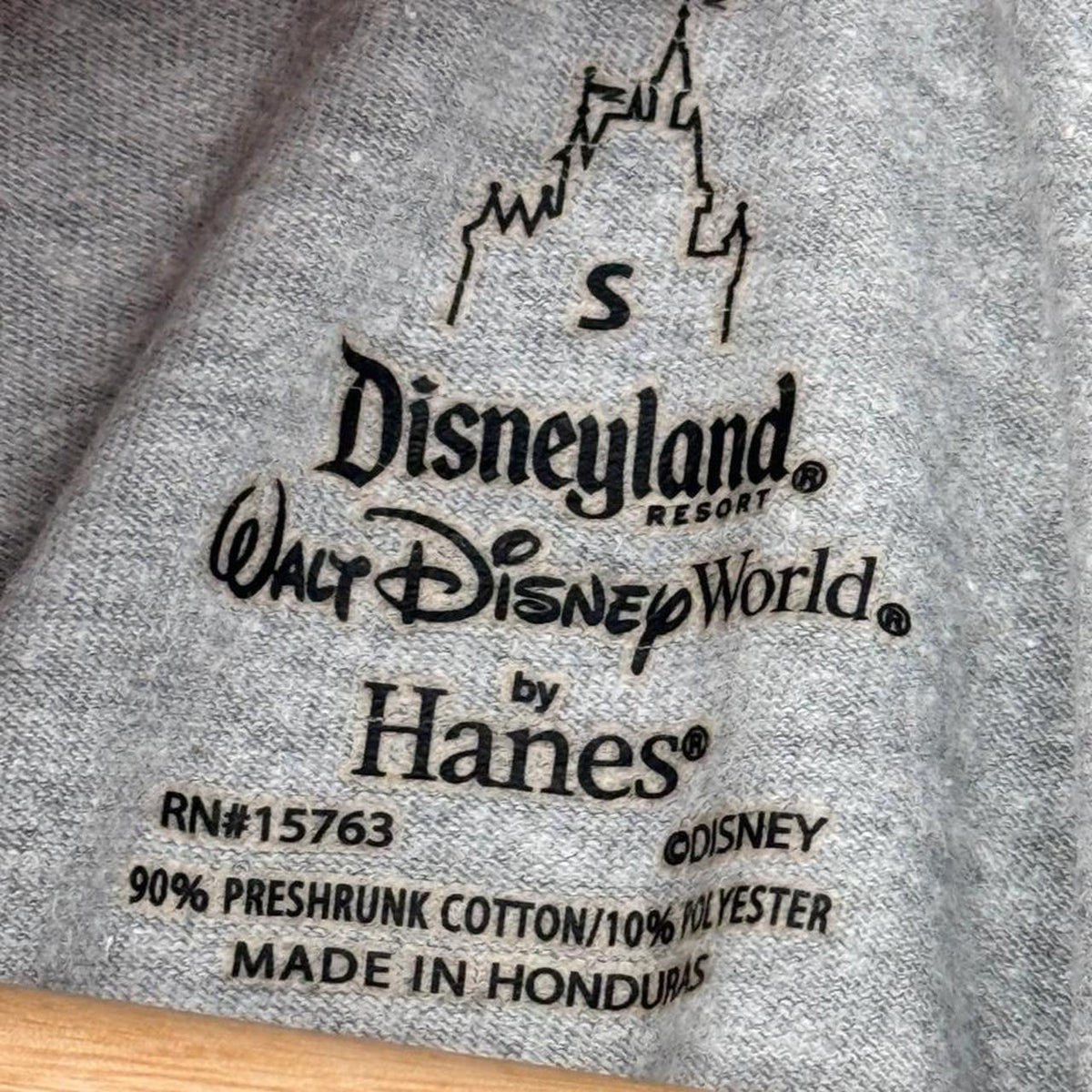 Walt Disney World Music Magic Memories 2016 Grey T Shirt (S)