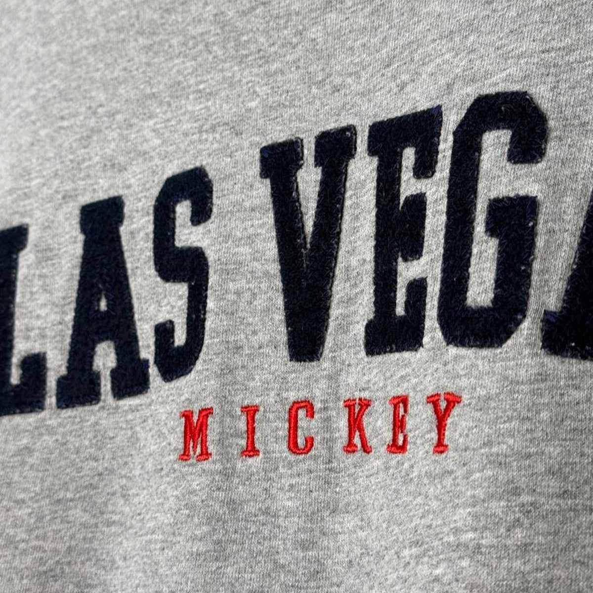 Vintage 00s Las Vegas Mickey Disney Store Grey T Shirt (XL)