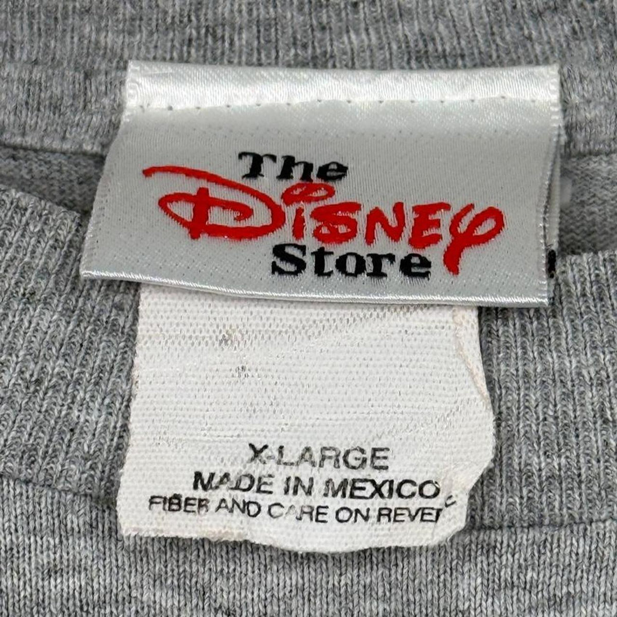 Vintage 00s Las Vegas Mickey Disney Store Grey T Shirt (XL)