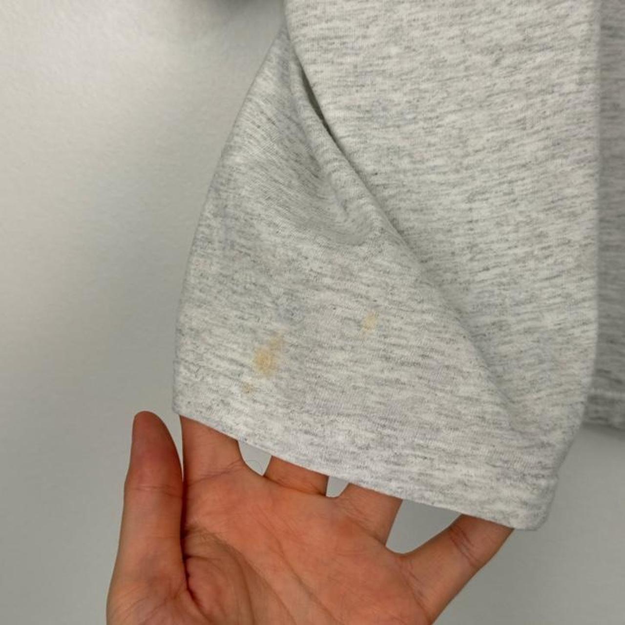 Vintage 90s Winnie the Pooh Cropped Distressed Grey T Shirt (Cropped L)