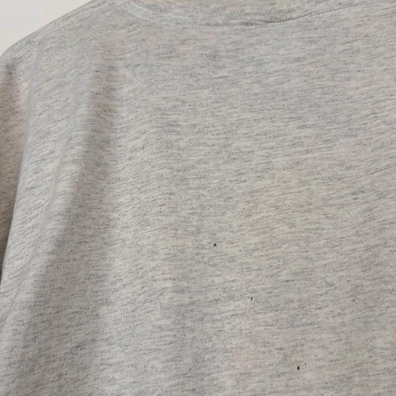 Vintage 90s Winnie the Pooh Cropped Distressed Grey T Shirt (Cropped L)