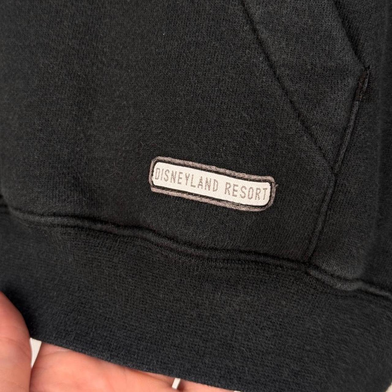 Vintage 00s Grumpy Disneyland Embroidered Black Hoodie (S)
