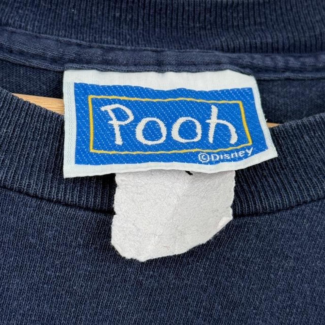 Vintage 90s Winnie The Pooh Navy Blue T Shirt (M)