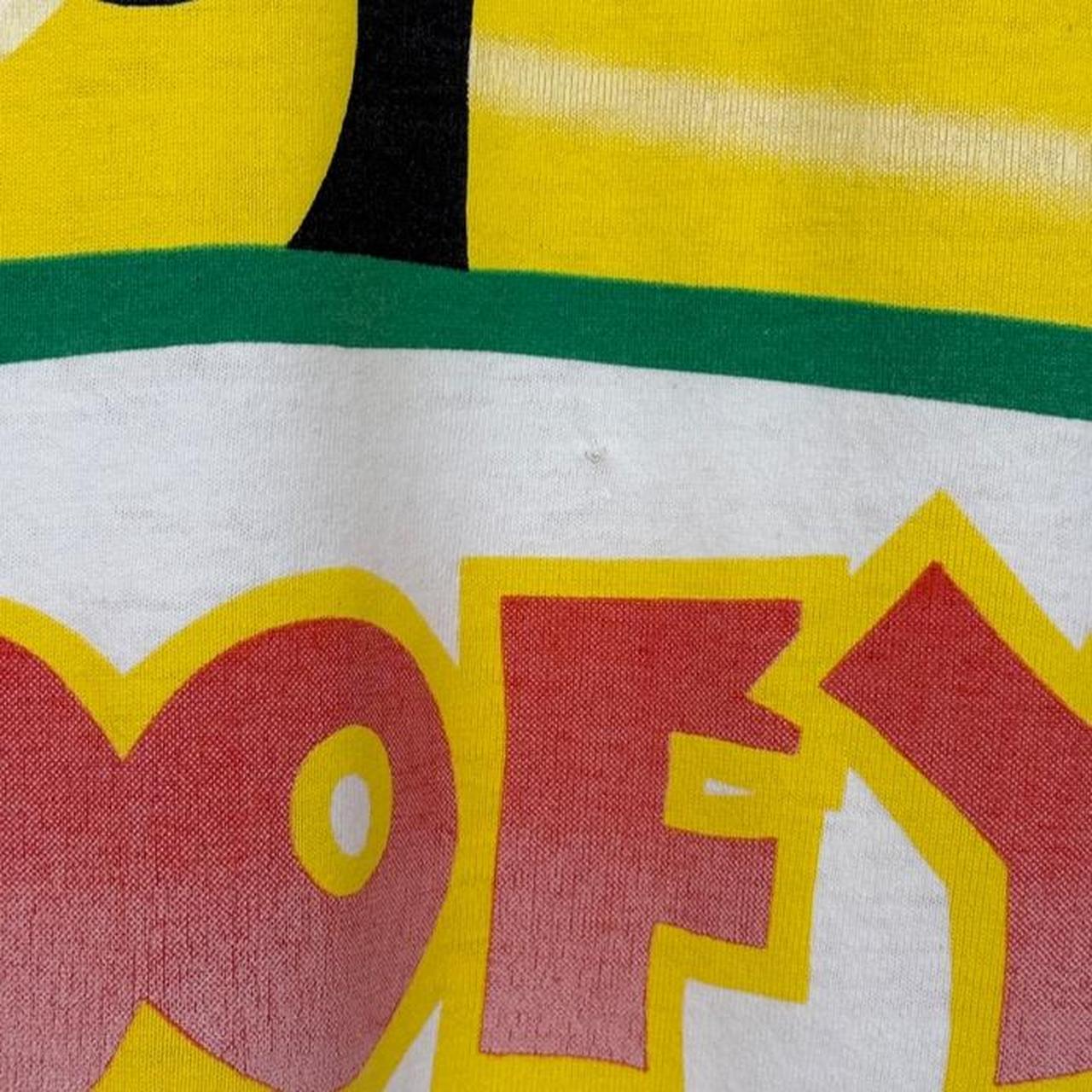Vintage 90s Goofy Mickey & Co White T Shirt (L)