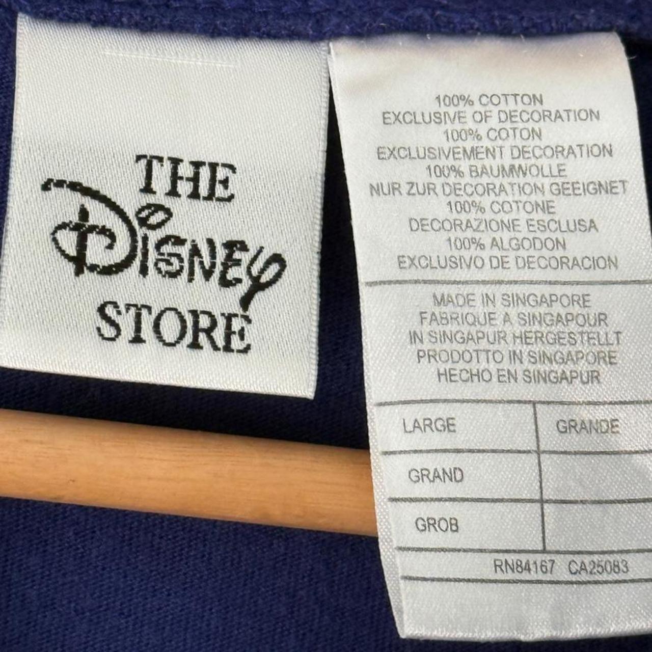 Vintage 90s Goofy Embroidered Blue Henley Long Sleeve (L)