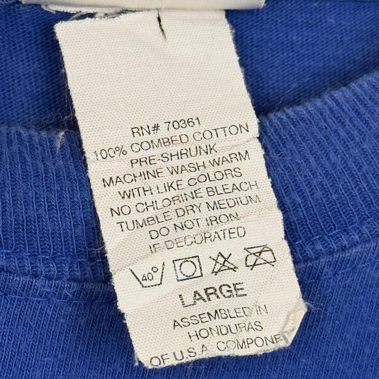 Vintage 90s Mickey Mouse Peek Blue T Shirt (L)