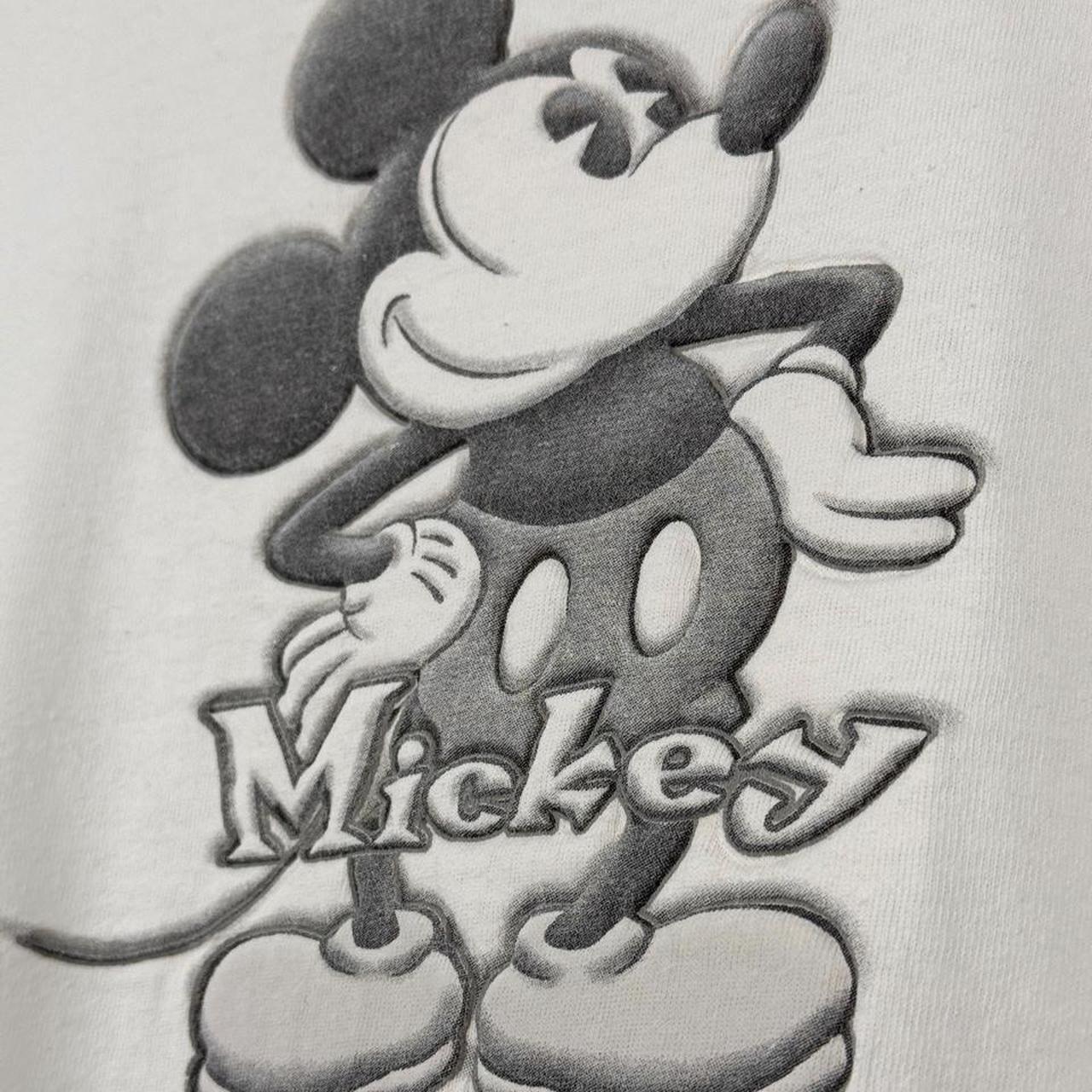 Vintage 00s Mickey Mouse Disney Store White T Shirt (L)