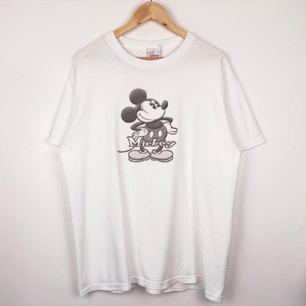 Vintage 00s Mickey Mouse Disney Store White T Shirt (L)