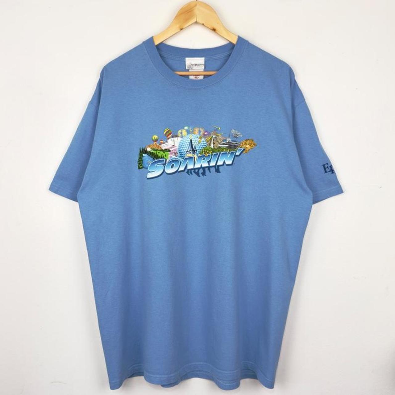 Soarin' Epcot Walt Disney World 2000s Light Blue T Shirt (XL)