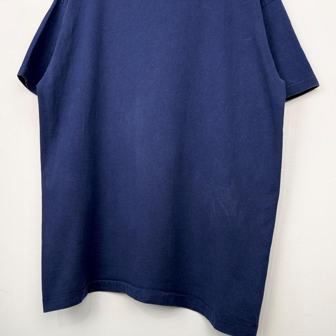 Vintage 90s Goofy Varsity Mickey & Co Blue T Shirt (XL)